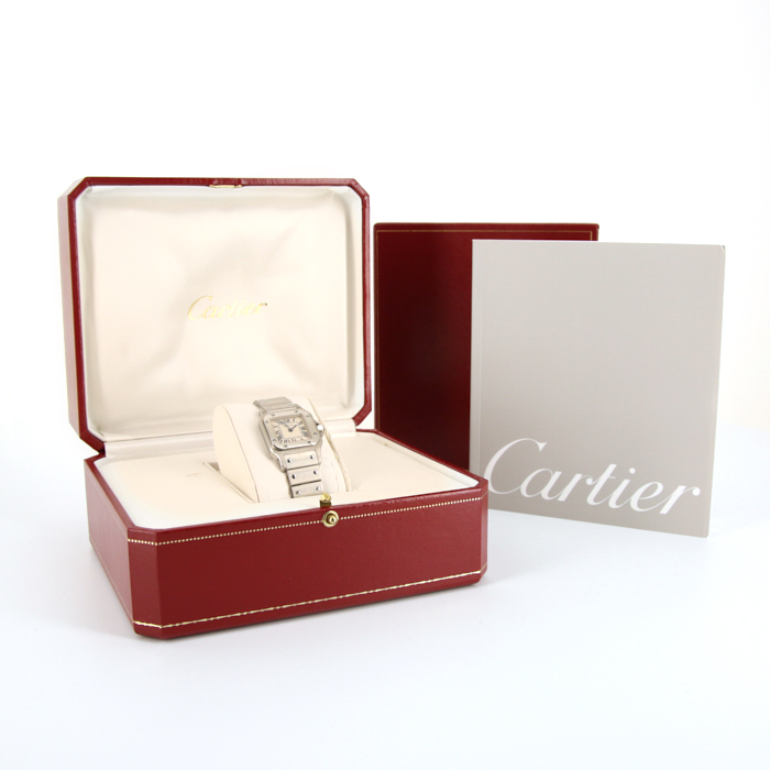 Cartier Santos Galbée watch in stainless steel Circa  2010