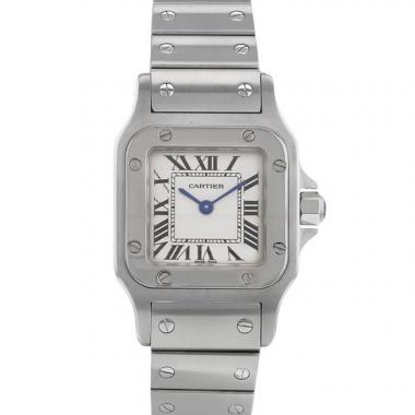 Cartier Santos Galbée watch in stainless steel Circa  2010