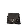 Chloé Faye shoulder bag in black leather - 00pp thumbnail