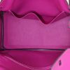 Hermes Birkin 25 cm handbag in purple Swift leather - Detail D2 thumbnail