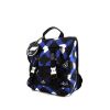 Chanel Editions Limitées backpack in blue, white and black canvas - 00pp thumbnail