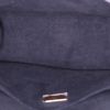 Borsa a tracolla Louis Vuitton Spring Street in pelle verniciata monogram nera e pelle Epi bianca - Detail D3 thumbnail