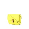 Céline Classic Box shoulder bag in yellow python - 00pp thumbnail