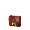 Hermès  Constance shoulder bag  in red lizzard - 00pp thumbnail