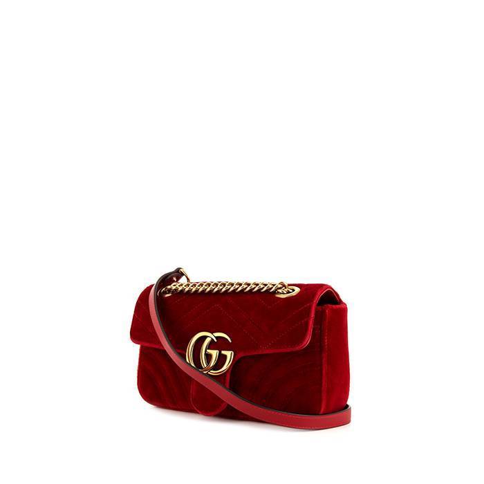 Gucci GG Marmont Mini Red Velvet