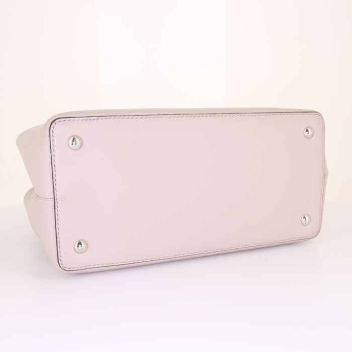 Borsa Fendi 2 Jours in pelle beige - Detail D5