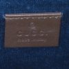 Gucci Dionysus shoulder bag in khaki velvet and khaki leather - Detail D4 thumbnail
