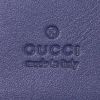 Billetera Gucci en denim azul - Detail D2 thumbnail