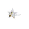 Anello Pomellato in oro bianco, diamanti e zaffiri gialli - 00pp thumbnail