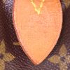 Sac de voyage Louis Vuitton Keepall 55 cm en toile monogram et cuir naturel - Detail D3 thumbnail