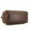 Louis Vuitton Speedy 40 cm handbag in brown monogram canvas and natural leather - Detail D4 thumbnail