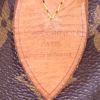 Bolso de mano Louis Vuitton Speedy 40 cm en lona Monogram revestida marrón y cuero natural - Detail D3 thumbnail
