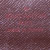 Billetera Louis Vuitton en cuero Monogram marrón y cuero marrón - Detail D3 thumbnail