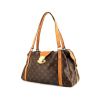 Louis Vuitton Stresa handbag in brown monogram canvas and natural leather - 00pp thumbnail