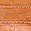 Louis Vuitton grand Noé shopping bag in brown monogram canvas and natural leather - Detail D3 thumbnail