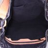 Louis Vuitton Daily handbag in black monogram denim canvas and natural leather - Detail D2 thumbnail
