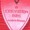 Bolso de mano Louis Vuitton Speedy 25 cm en cuero Epi rojo - Detail D3 thumbnail