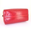 Bolso de mano Louis Vuitton Speedy 25 cm en cuero Epi rojo - Detail D4 thumbnail
