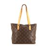 Louis Vuitton Piano shopping bag in brown monogram canvas and natural leather - 360 thumbnail