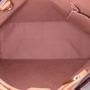 Shopping bag Louis Vuitton Piano in tela monogram marrone e pelle naturale - Detail D2 thumbnail