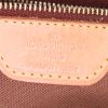 Sac cabas Louis Vuitton Piano en toile monogram marron et cuir naturel - Detail D3 thumbnail