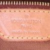 Shopping bag Louis Vuitton Piano in tela monogram marrone e pelle naturale - Detail D3 thumbnail