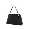 Gucci Eclipse handbag in black monogram canvas and black leather - 00pp thumbnail