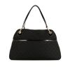 Gucci Eclipse handbag in black monogram canvas and black leather - 360 thumbnail