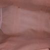 Borsa da viaggio Gucci in tela monogram cerata beige e pelle marrone - Detail D2 thumbnail