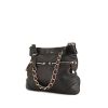 Gucci Princy shoulder bag in black leather - 00pp thumbnail