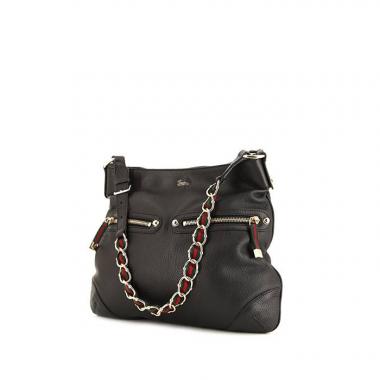Bolso para llevar al hombro Gucci Princy en cuero negro