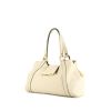 Gucci Web Tote handbag in beige monogram leather - 00pp thumbnail