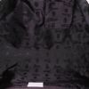 Gucci Web Tote handbag in beige monogram leather - Detail D2 thumbnail