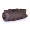 Gucci D-ring handbag in brown monogram leather - Detail D4 thumbnail