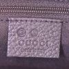 Gucci handbag in brown monogram canvas and brown leather - Detail D3 thumbnail