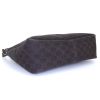Gucci handbag in brown monogram canvas and brown leather - Detail D4 thumbnail