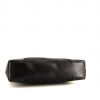 Bolso de mano Gucci en tela monogram negra y cuero negro - Detail D4 thumbnail