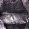 Bolso de mano Saint Laurent Double en cuero negro - Detail D2 thumbnail