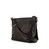 Gucci shoulder bag in dark brown monogram leather - 00pp thumbnail