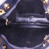 Chanel Vintage Shopping shoulder bag in black leather - Detail D2 thumbnail