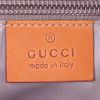 Sac de week end Gucci en toile beige et cuir marron - Detail D3 thumbnail