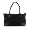 Gucci Princy handbag in black monogram canvas and black leather - 360 thumbnail