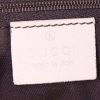 Shopping bag Gucci Abbey in tela monogram beige e pelle bianco sporco - Detail D3 thumbnail