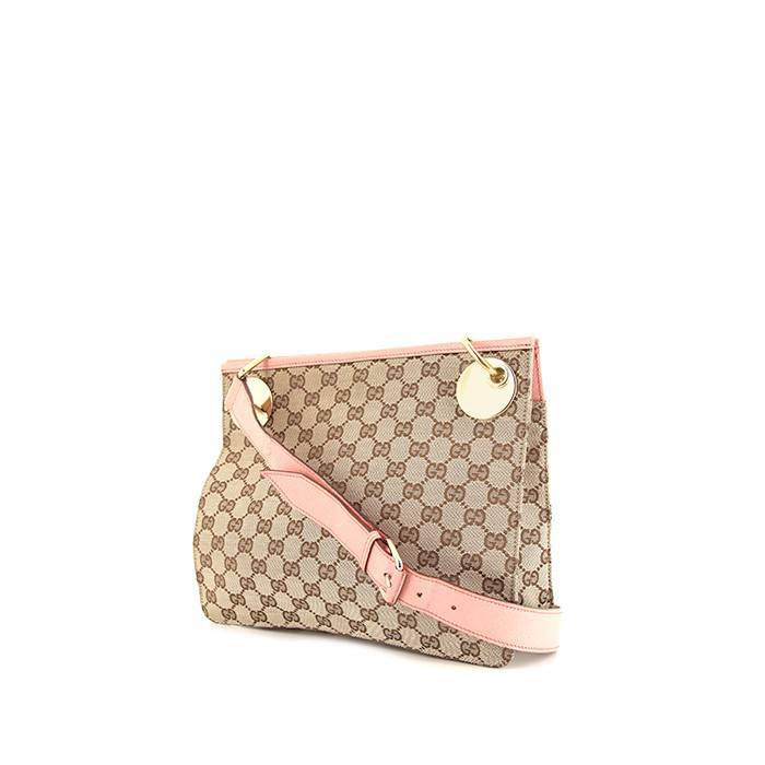 Aphrodite Medium Leather Shoulder Bag in Pink  Gucci  Mytheresa