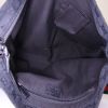 Gucci shoulder bag in black monogram canvas and black leather - Detail D2 thumbnail