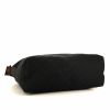 Gucci shoulder bag in black monogram canvas and black leather - Detail D4 thumbnail