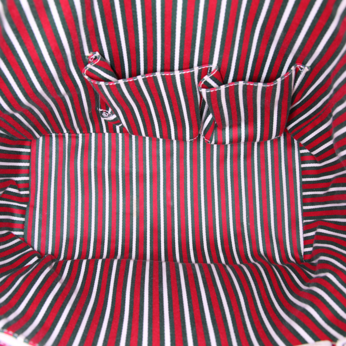 Sac cabas Gucci Britt en toile siglée beige et cuir blanc-cassé - Detail D2