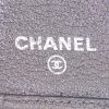 Chanel  Camelia - Wallet wallet  in silver grained leather - Detail D3 thumbnail