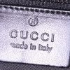 Sacoche Gucci en toile monogram noire et cuir noir - Detail D3 thumbnail