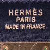 Sac à main Hermes Kelly 35 cm en cuir box bleu-marine - Detail D4 thumbnail